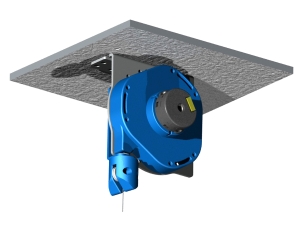 ceiling mount of Series M position transducer for OEM applications