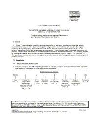 MIL-PRF-39023B - RESISTORS, VARIABLE, NONWIRE-WOUND, PRECISION, GENERAL SPECIFICATION FOR