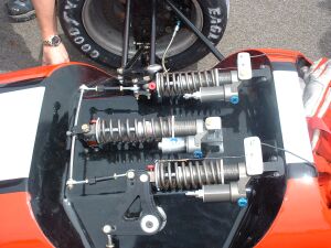 Series 150 displacement units measure shock travel.