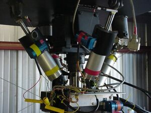 Flexible installation and small size allow string pots to go where other sensors cannot go on helicopter simulators.