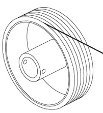 threaded drum improves repeatability
