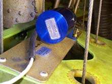 Figure 14 - DO-160D test fixture and on-aircraft installed sensor