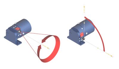 Figure 5 - Cable exit choices provide ease of installation and application flexibility